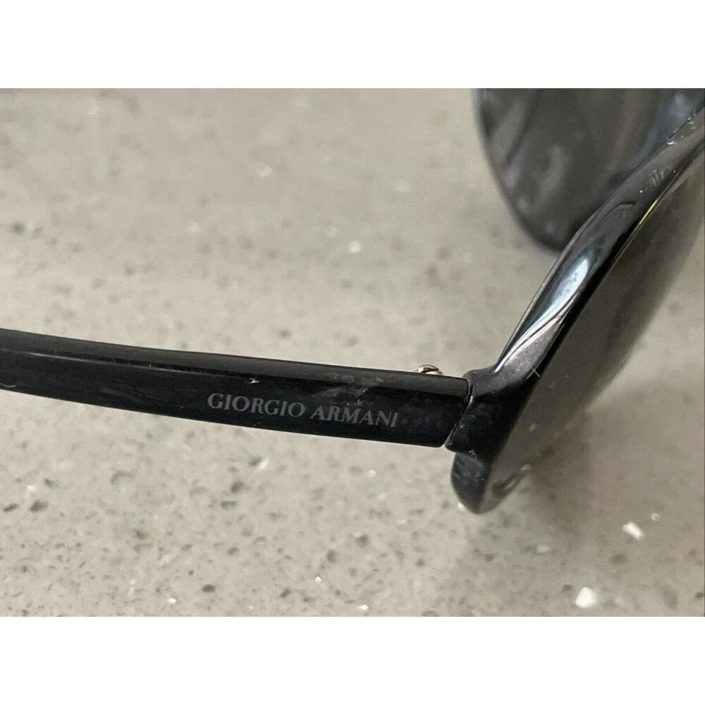GIORGIO ARMANI SUNGLASSES EYEGLASSES FRAMES ONLY oval black 2536 020 62-17-120